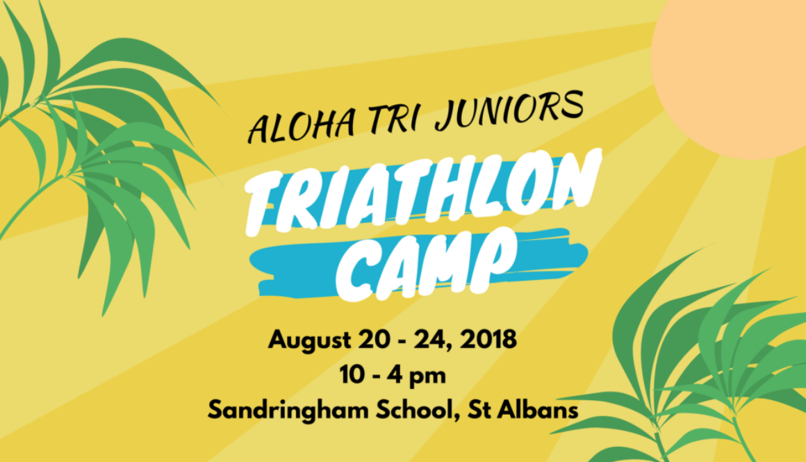 Kids Triathlon Camp 2018 - Facebook event